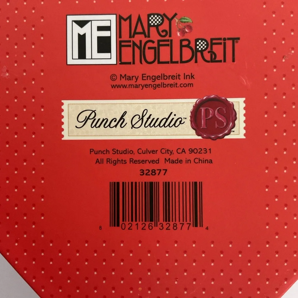 Mary Engelbreit X Punch Studio Heart Box NWOT